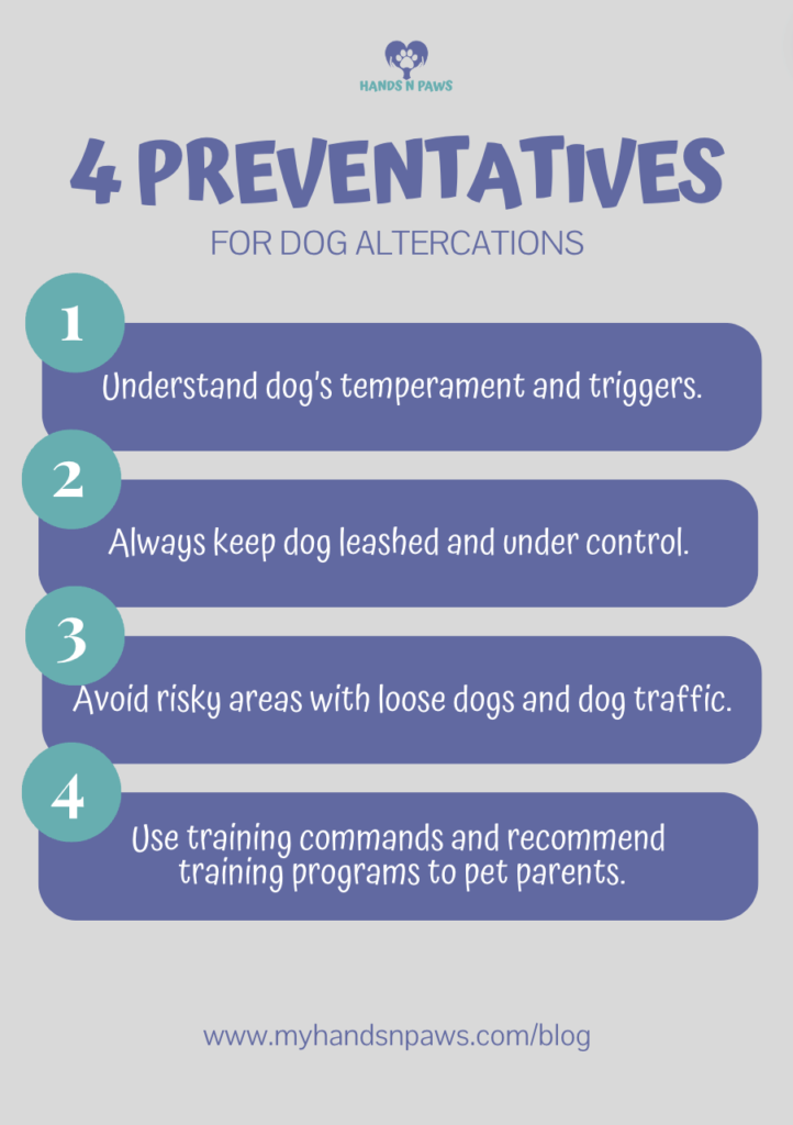 4 ways to prevent dog altercations on dog walks in Columbus, Ohio