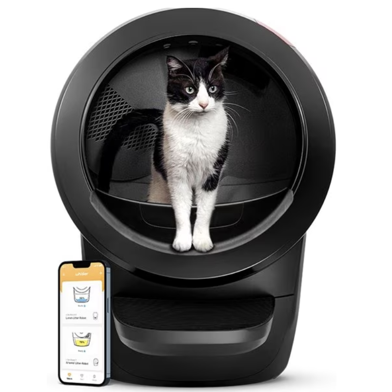 Litter Robot used by cat sitters in Columbus, Ohio.